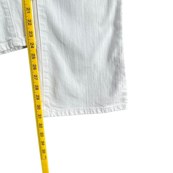 JOE'S JEANS White PROVOCATEUR Back Pockets Belt Loops Stretch Jeans Size‎ 32 - Picture 9 of 9